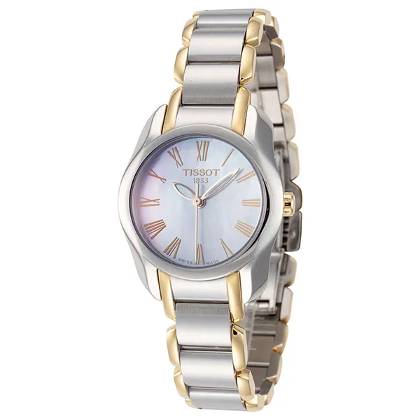 Đồng Hồ Nữ Tissot T-Wave Women's Watch T0232102211300 Màu Vàng Bạc
