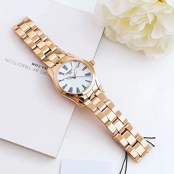 Đồng Hồ Nữ Tissot T-wave T112.210.33.113.00 (T1122103311300) Màu Vàng Hồng