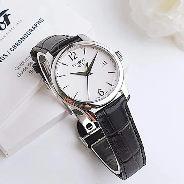 Đồng Hồ Nữ Tissot Tradition T063.210.16.037.00 Màu Đen Bạc
