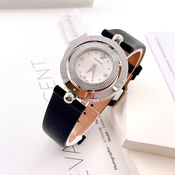 Đồng Hồ Nữ Versace Eon Ladies Watch VE7900120 Màu Đen Bạc