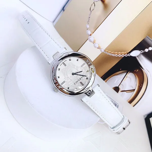 Đồng Hồ Nữ Versace New Lady VE2J00221 Màu Trắng Bạc