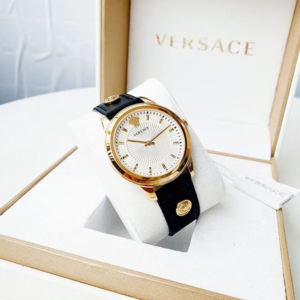 Đồng Hồ Nữ Versace White 38mm Greca Watch VEPX01021 Màu Đen Vàng - Đồng hồ - Vua Hàng Hiệu