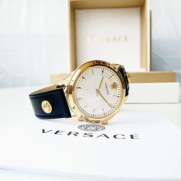 Đồng Hồ Nữ Versace White 38mm Greca Watch VEPX01021 Màu Đen Vàng - Đồng hồ - Vua Hàng Hiệu