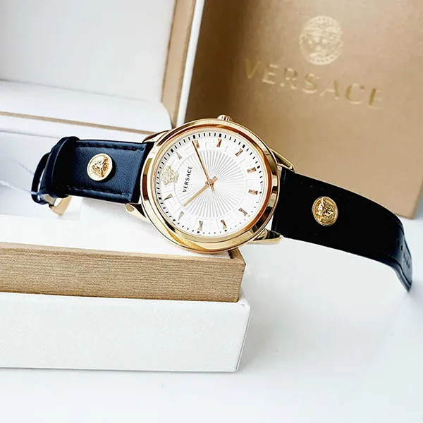 Đồng Hồ Nữ Versace White 38mm Greca Watch VEPX01021 Màu Đen Vàng - Đồng hồ - Vua Hàng Hiệu