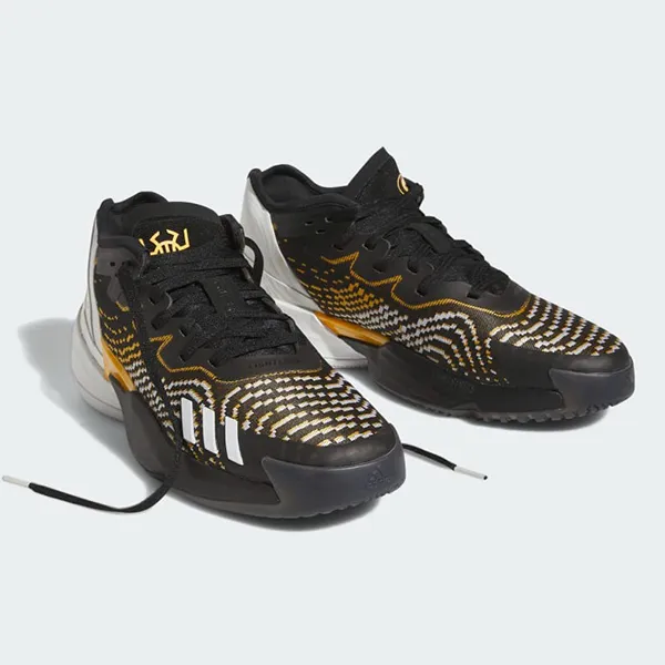 Giày Bóng Rổ Adidas D.O.N Issue 4 Team Colleg Gold 2 HR0720 Màu Đen Vàng Size 42 - 1