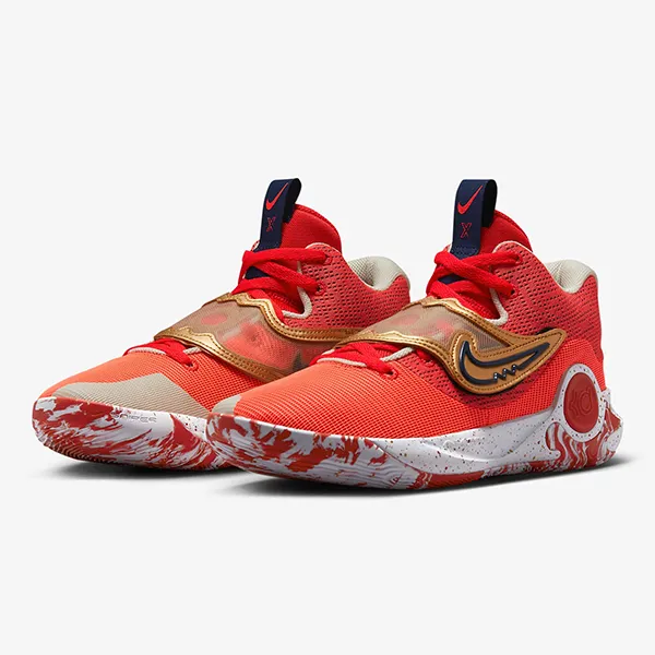 Giày Bóng Rổ Nike KD Trey 5 University Red Metallic Gold DD9538-600 Màu Đỏ Vàng - Giày - Vua Hàng Hiệu