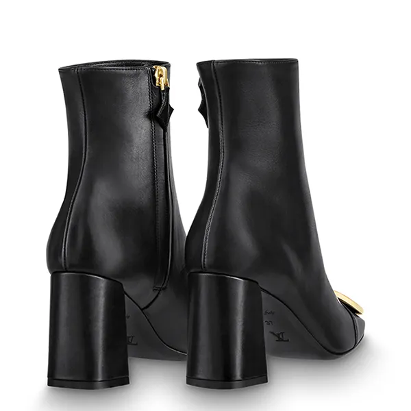 Giày Boot Nữ Louis Vuitton LV Madeleine Ankle 1A5BPA Màu Đen Size 37.5