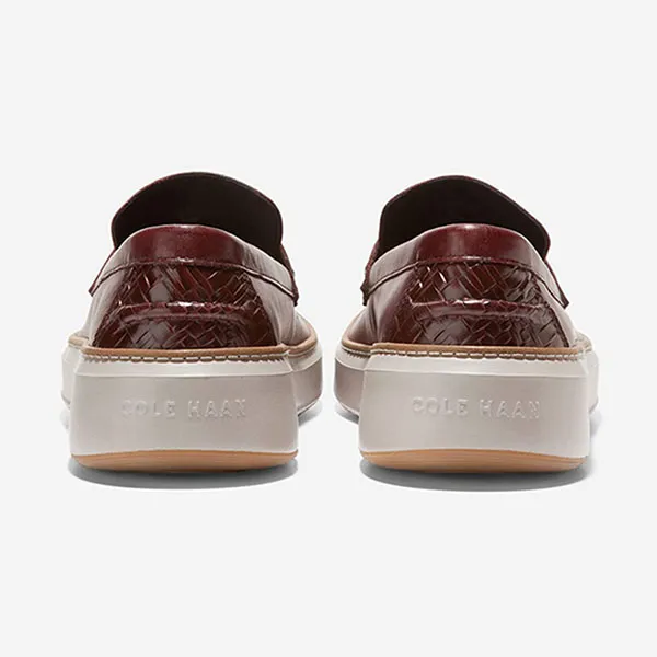 Giày Lười Nam Cole Haan Grandpro Topspin Penny Loafer Màu Đỏ Đun Size 41.5 - Giày - Vua Hàng Hiệu