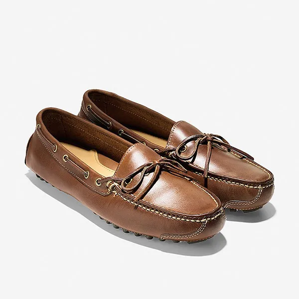 Giày Lười Nam Cole Haan Gunnison Màu Nâu Size 42