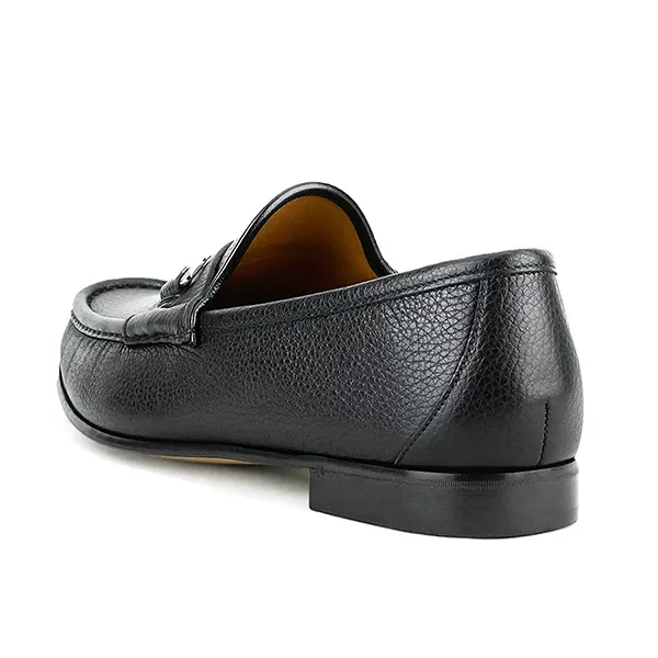 Giày Lười Nam Gucci Classic Horsebit Loafer367762 Màu Đen Size 43