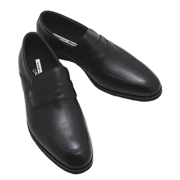 Giày Lười Nam Madras Modello Walk Waterproof Gore-Tex Business Shoes 8004 Màu Đen Size 40 - Giày - Vua Hàng Hiệu