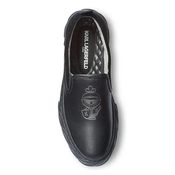Giày Slip On Karl Lagerfeld Classic Sneaker LF1S2152 - BLK Màu Đen Size 9