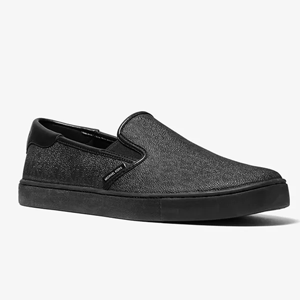 Giày Slip On Nam Michael Kors Mk Nate Logo Slip-On Sneaker 42F1NAFP1Q Màu Đen Size 8.5 - Giày - Vua Hàng Hiệu