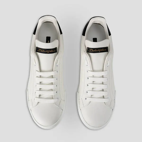 Giày Sneaker Nam Dolce & Gabbana D&G Black & White With Logo CK1563 B7105 89697 Màu Đen Trắng Size 40 - 3