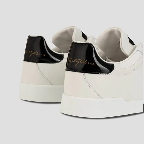 Giày Sneaker Nam Dolce & Gabbana D&G Black & White With Logo CK1563 B7105 89697 Màu Đen Trắng Size 40 - 4