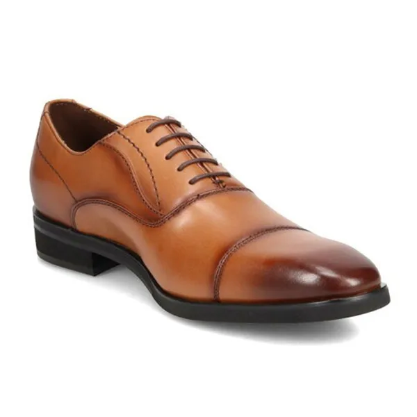 Giày Tây Nam Madras Modello Shoes DM1511A Màu Nâu Size 41