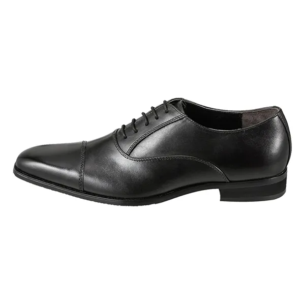 Giày Tây Nam Madras Modello Genuine Leather Laced Shoes DS4047 Màu Đen Size 40