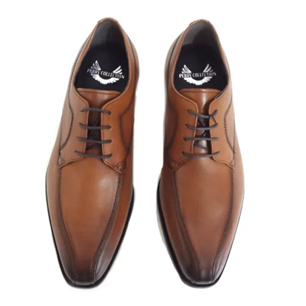 Giày Tây Nam Madras Modello Lace-up Shoes PR4060 Màu Nâu Sáng Size 40