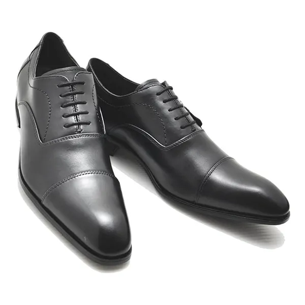 Giày Tây Nam Madras Modello Leather Lace Shoes No1505 Màu Đen Size 41