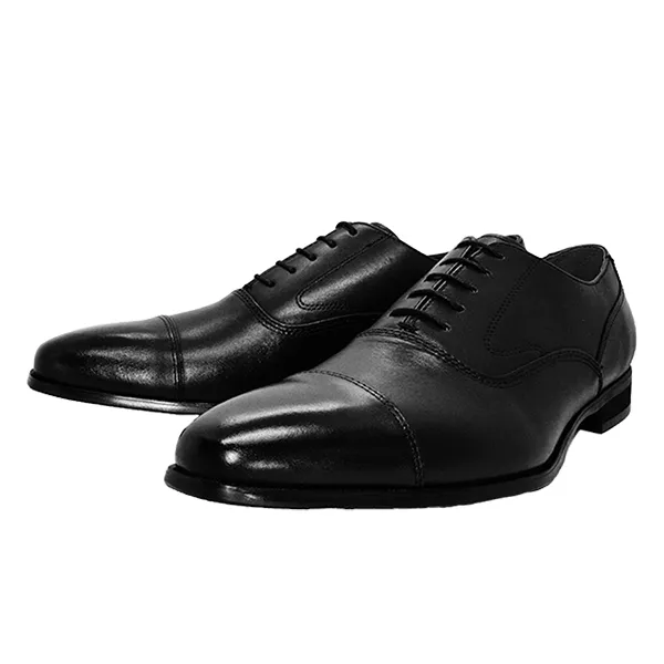 Giày Tây Nam Madras Modello Leather Shoes 4061BLA Màu Đen Size 40