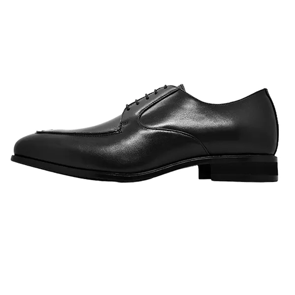 Giày Tây Nam Madras Modello Leather Shoes 4103BLA Màu Đen Size 40