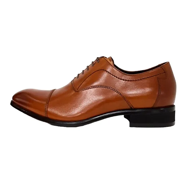 Giày Tây Nam Madras Modello Leather Shoes VC1505 Màu Nâu Sáng Size 40