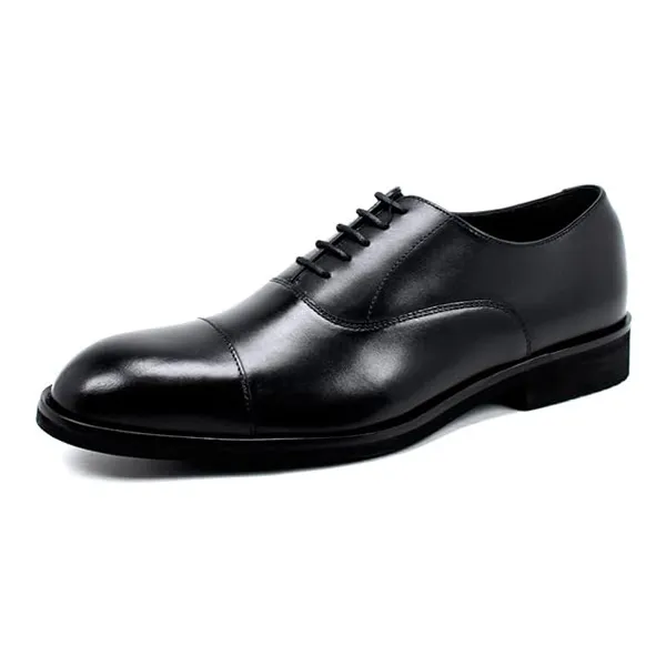 Giày Tây Nam Madras Modello Onstep Straight Tip OS7001 Màu Đen Size 40