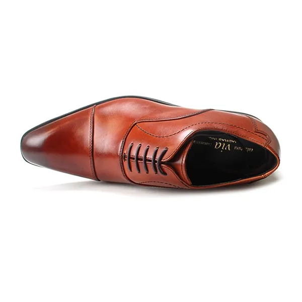 Giày Tây Nam Madras Modello Straight Tip Lightweight Camino VC1505 Màu Nâu Size 40