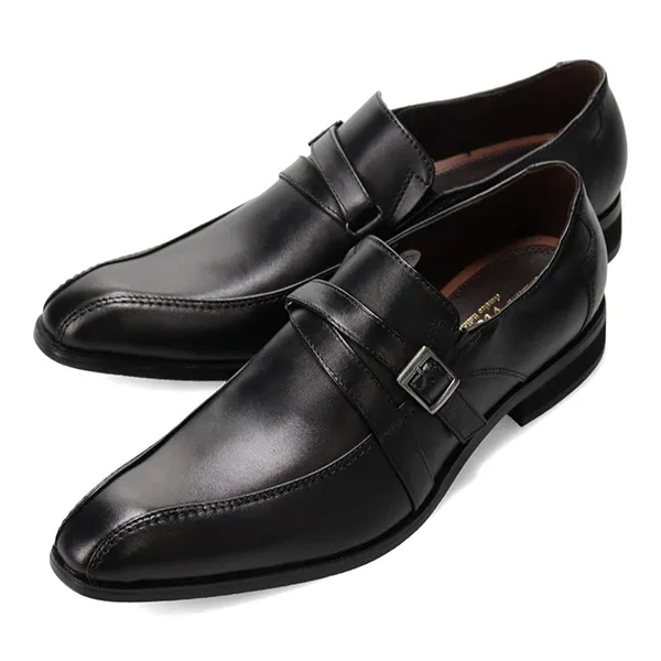 Giày Tây Nam Madras Modello Via Cammino Leather Shoes VC1506 Màu Đen Size 41