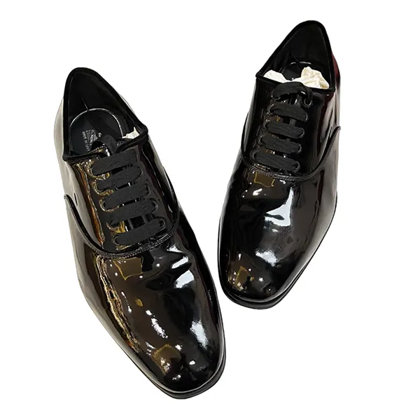 Giày Tây Nam Salvatore Ferragamo Leather Oxfords Màu Đen Size 7.5 - Giày - Vua Hàng Hiệu