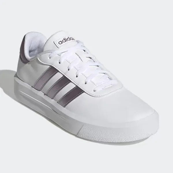 Giày Thể Thao Adidas NEO Court Platform GV8999 Màu Trắng Bạc Size 36.5