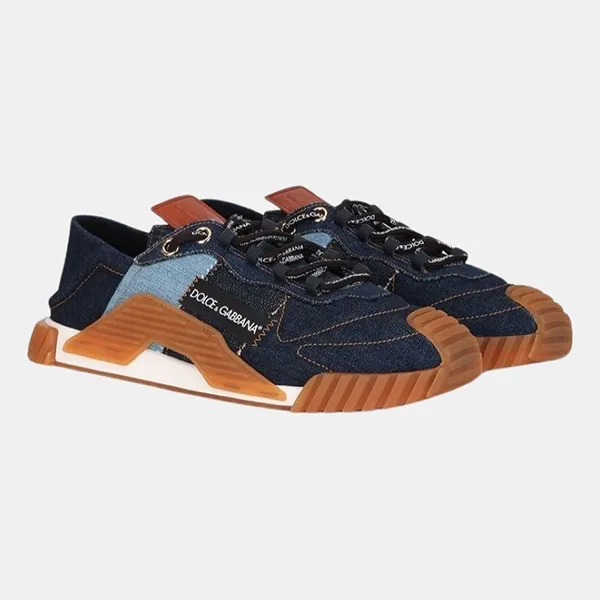 Giày Thể Thao Dolce & Gabbana D&G NS1 CS1875AO266 Màu Xanh Denim Size 41.5