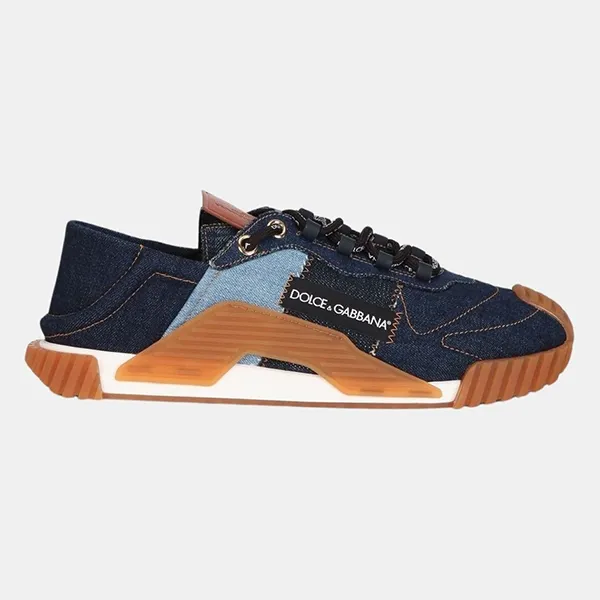Giày Thể Thao Dolce & Gabbana D&G NS1 CS1875AO266 Màu Xanh Denim Size 41.5