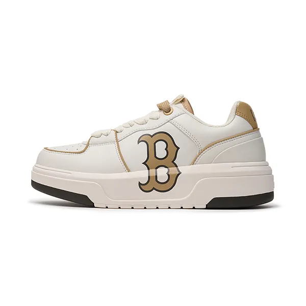Giày Thể Thao MLB Chunky Liner Basic Boston Red Sox 3ASXCLB3N-43BGS Màu Vàng Trắng Size 230
