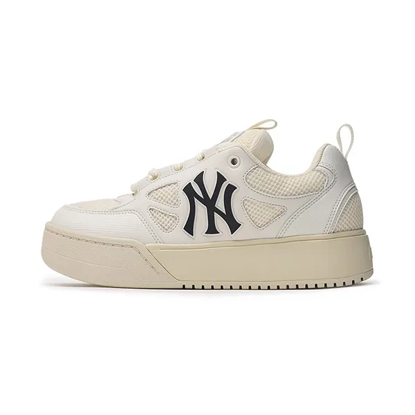 Giày Thể Thao MLB New York Yankees 3ASXCCW4N-50WHS Màu Kem - Giày - Vua Hàng Hiệu