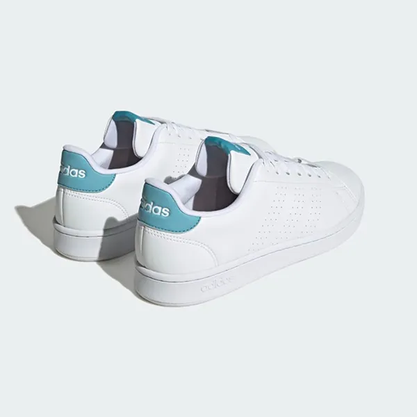 Giày Thể Thao Nam Adidas Advantage HR0237 Màu Xanh Trắng Size 44.5