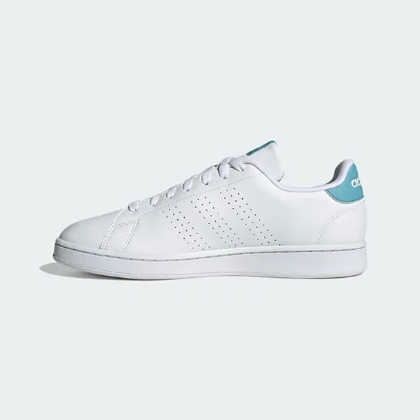 Giày Thể Thao Nam Adidas Advantage HR0237 Màu Xanh Trắng Size 44.5
