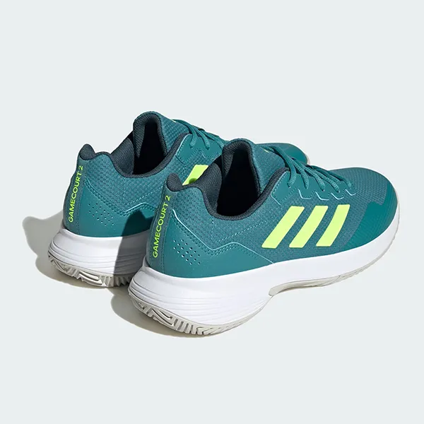 Giày Thể Thao Nam Adidas Gamecourt 2.0 Tennis Shoes IG9566 Màu Xanh Green Size 42.5