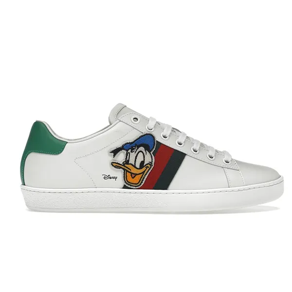 Giày Thể Thao Nam Gucci Ace x Disney Wmns 649401-1XG60-9114 Màu Trắng Size 41