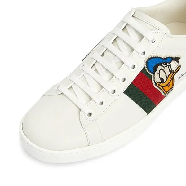 Giày Thể Thao Nam Gucci Ace x Disney Wmns 649401-1XG60-9114 Màu Trắng Size 41