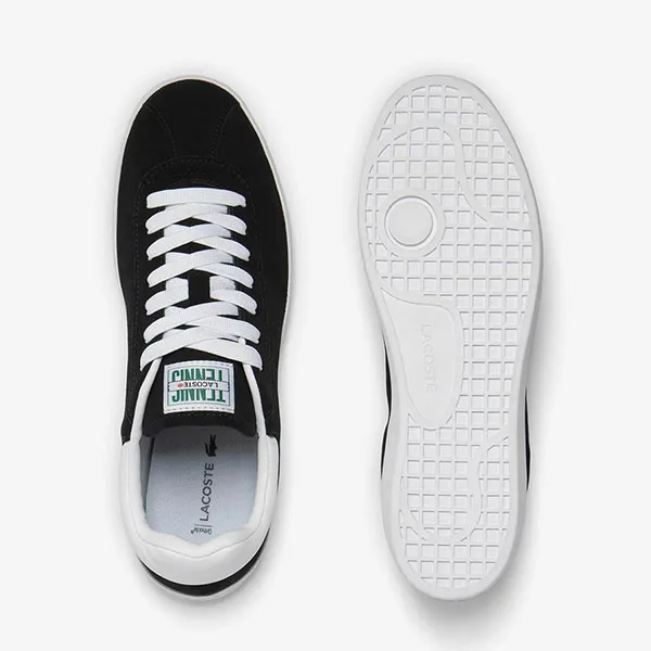 Giày Thể Thao Nam Lacoste Baseshot Màu Đen Size 42 - Giày - Vua Hàng Hiệu