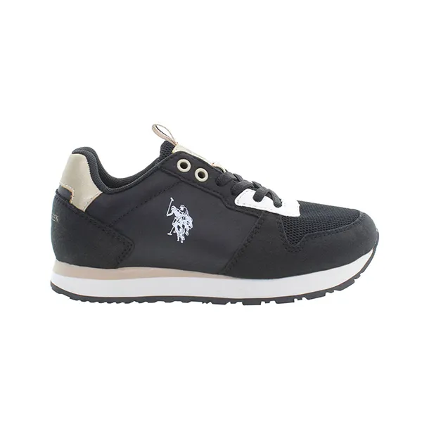 Giày Thể Thao Nữ U.S. Polo Assn. NOBIK008K3TH1_NERO_BLK Màu Đen Size 39 - Giày - Vua Hàng Hiệu