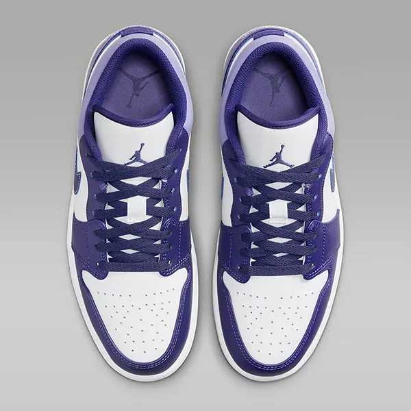 Giày Thể Thao Nike Air Jordan 1 Low Sky J Purple 553558-515 Màu Tím Trắng Size 42.5 - Giày - Vua Hàng Hiệu