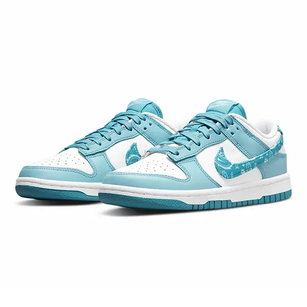 Giày Thể Thao Nike Dunk Low Blue Paisley DH4401-101 Màu Xanh Phối Trắng Size 39 - Giày - Vua Hàng Hiệu