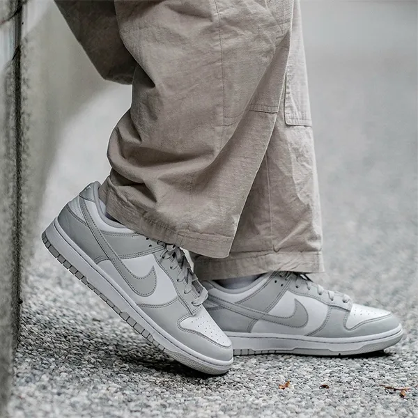 Giày Thể Thao Nike Dunk Low Grey Fog DD1391-103 Màu Xám Trắng