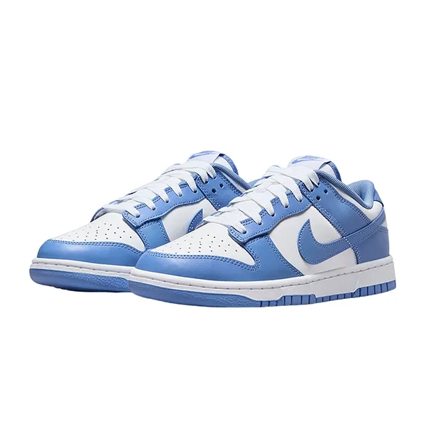 Giày Thể Thao Nike Dunk Low Retro White Polar DV0833-400 Màu Xanh Trắng Size 43