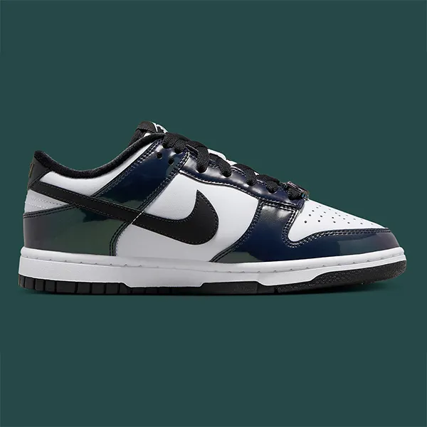 Giày Thể Thao Nike Dunk Low SE Just Do It Iridescent FQ8143-001 Màu Đen Trắng - Giày - Vua Hàng Hiệu