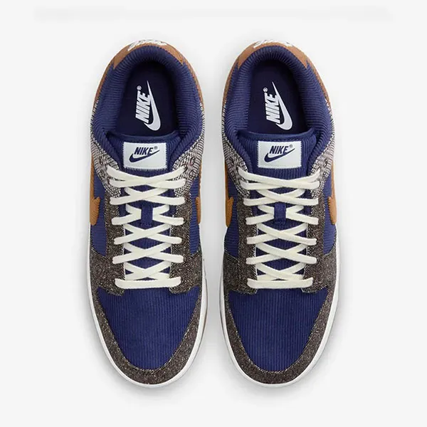 Giày Thể Thao Nike Dunk Low Tweed Corduroy FQ8746-410 Phối Màu
