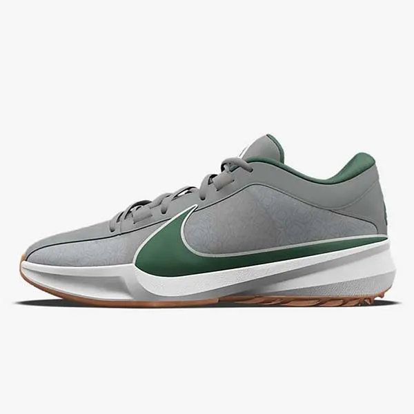 Giày Thể Thao Nike Freak 5 By You Custom Basketball Shoes HF0004-900 Màu Xám Xanh - Giày - Vua Hàng Hiệu