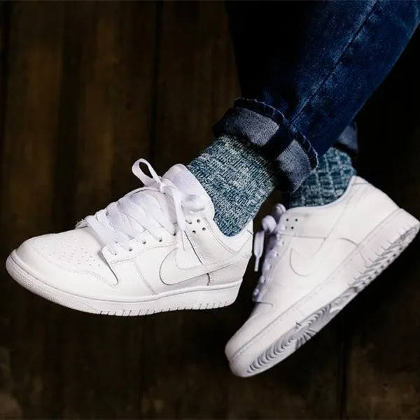 Giày Thể Thao Nike Wmns Dunk Low Triple White DD1503-109 Màu Trắng - Giày - Vua Hàng Hiệu